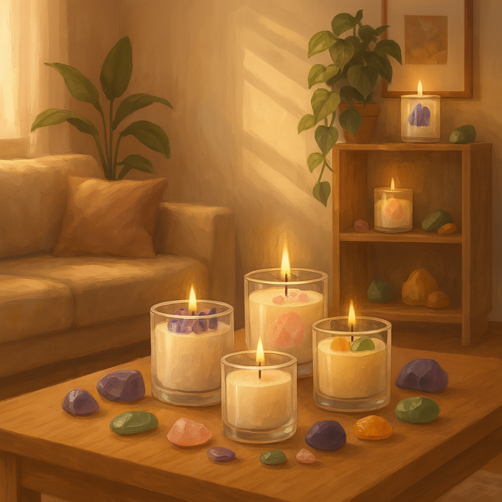 Bienfaits des Bougies en Lithothérapie